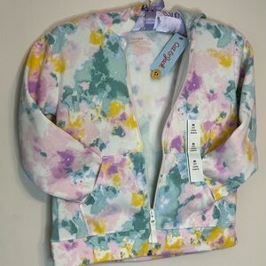 Cat & Jack NWT Girls M(8), Pastel Hooded Zipper up Sweatshirt
Great gift idea!